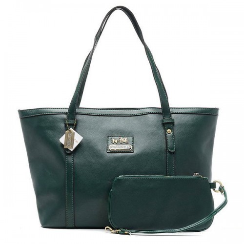 Coach City Large Green Totes CCA